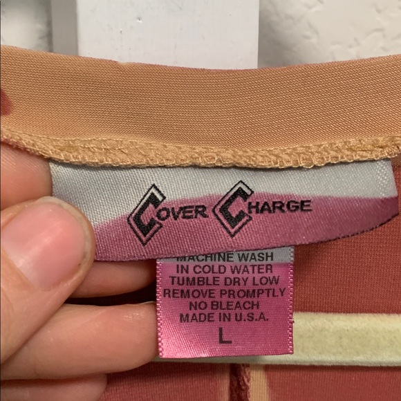 Cover Charge Western Cowgirl Desert Graphic Short Sleeve Mini Dress - Picture 3 of 9